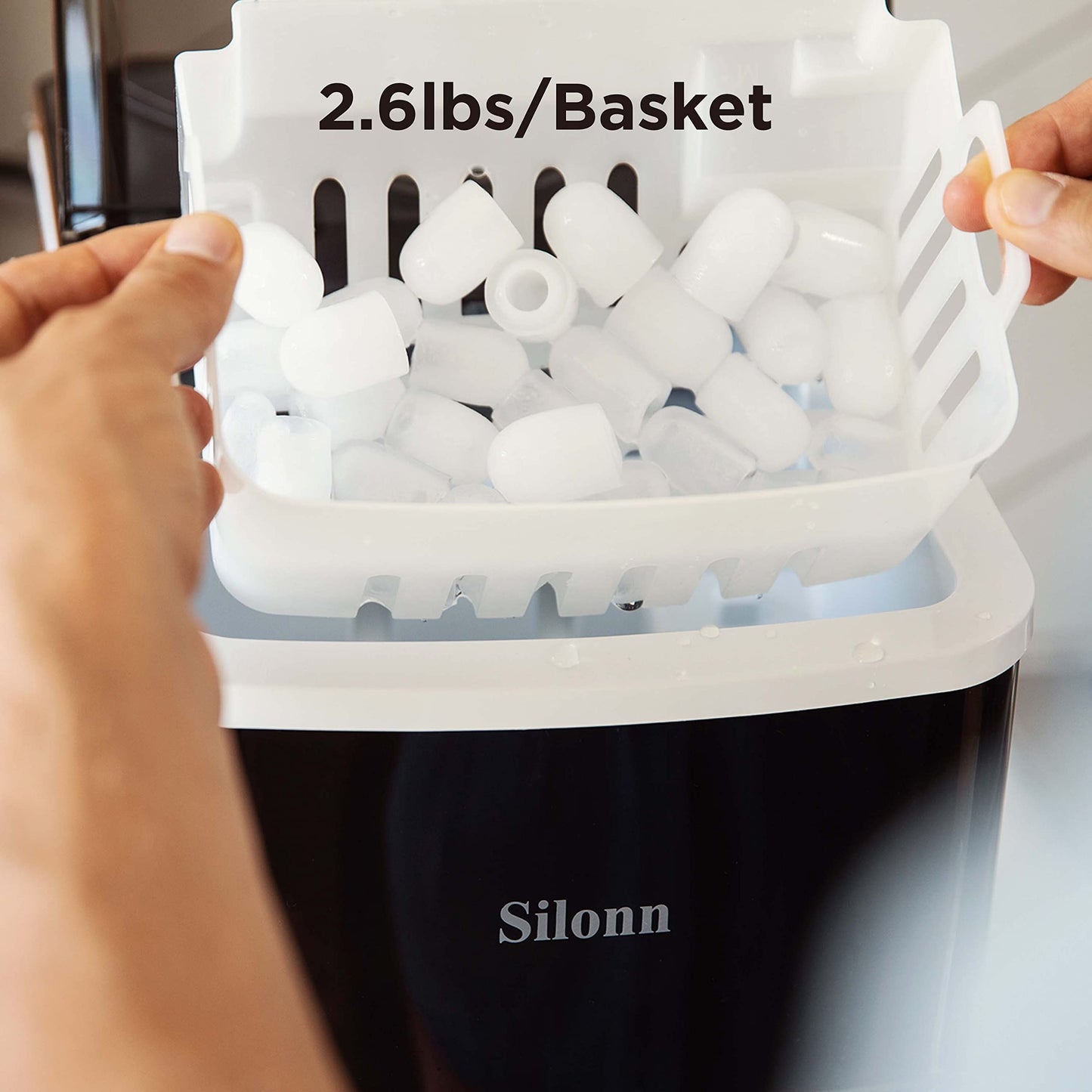 Silonn Ice Makers Countertop