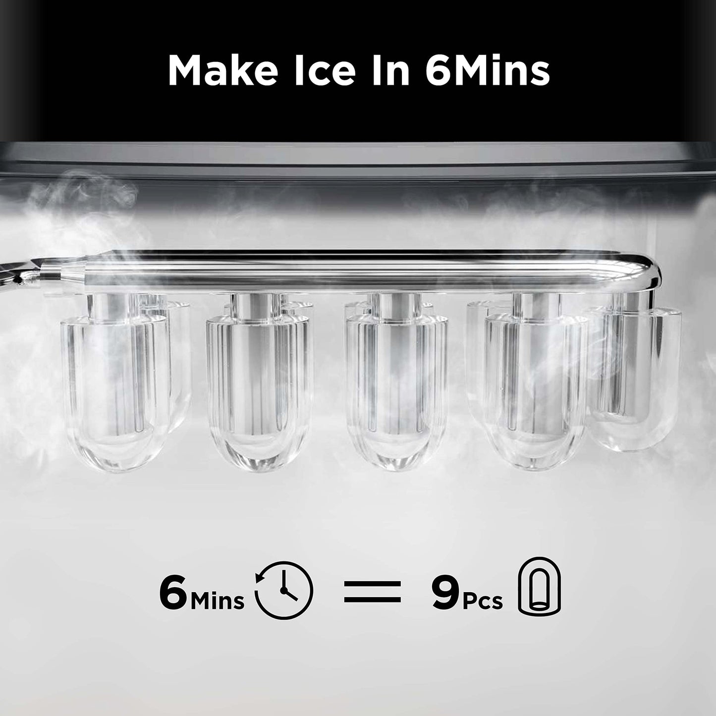 Silonn Ice Makers Countertop