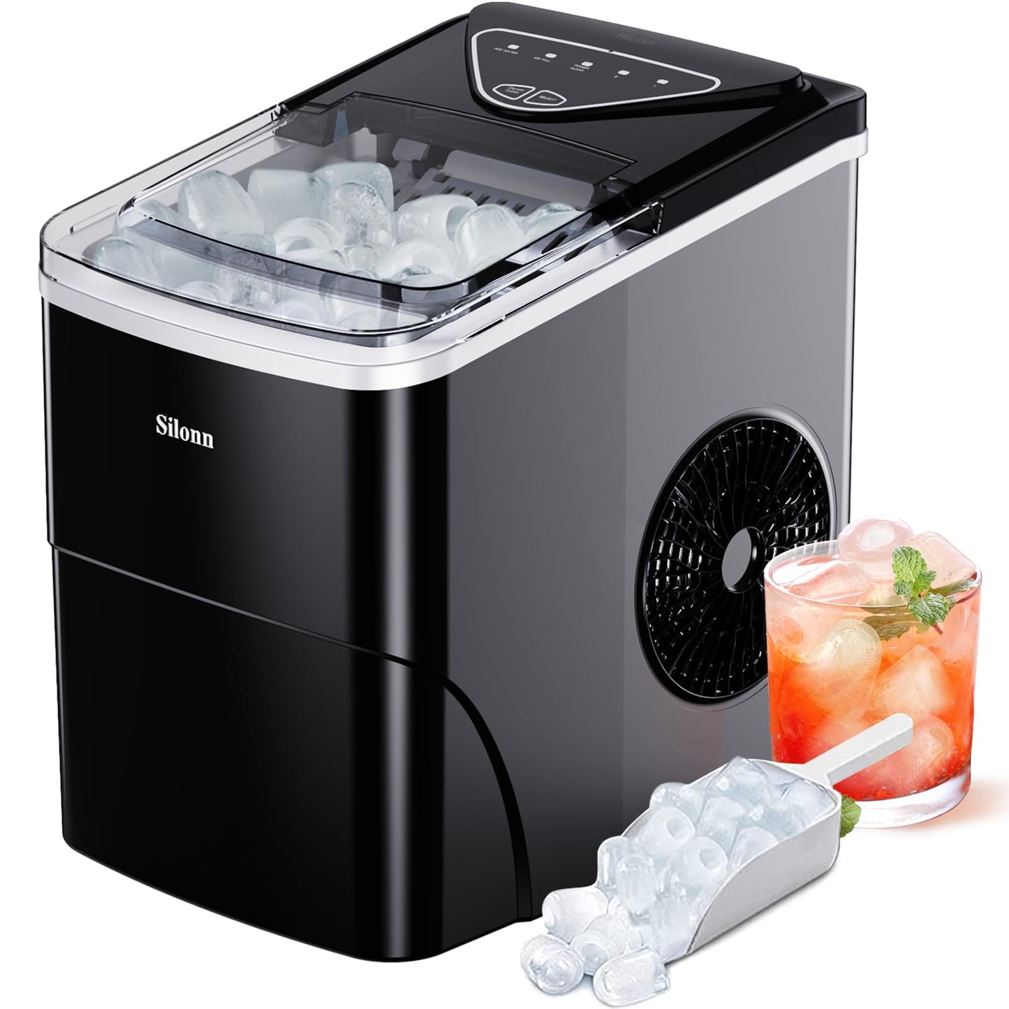 Silonn Ice Makers Countertop